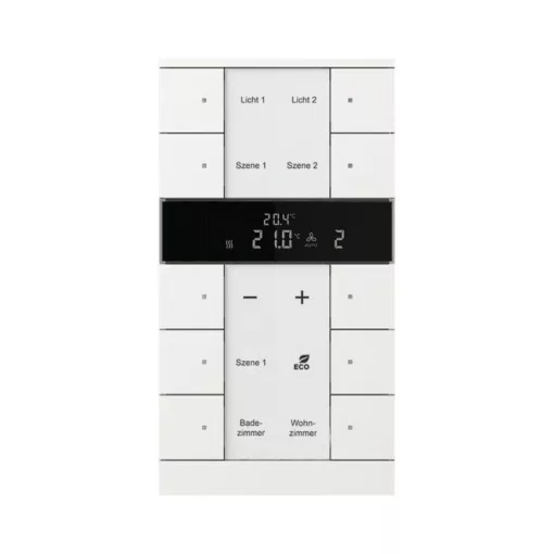BUSCH-JAEGER SBR/U10.0.11-884 KNX-RTR Tenton | 10-csatornás | stúdiófehér matt