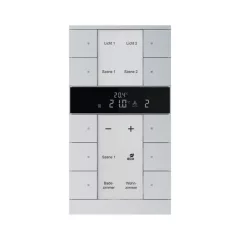   BUSCH-JAEGER SBR/U10.0.11-83 KNX-RTR Tenton | 10-csatornás | ezüst alumínium