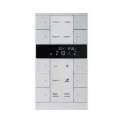   BUSCH-JAEGER SBC/U10.0.11-83 KNX-RTR Tenton | 10-csatornás, CO2-/páratartalom érzékelő | ezüst alumínium