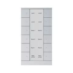   BUSCH-JAEGER SB/U12.0.11-83 KNX tapintásérzékelő Tenton | 12-csatornás | ezüst alumínium