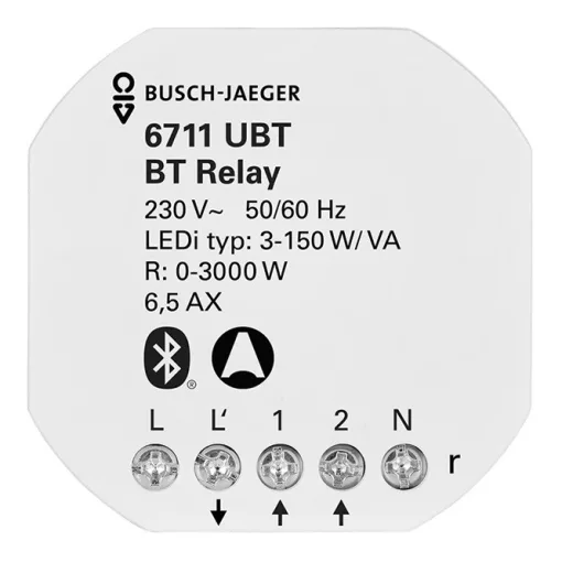 BUSCH-JAEGER 6711UBT BT kapcsolóaktor UP | 1 kimenetes