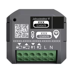   BUSCH-JAEGER 62831 U-WL redőnyaktor WL Funk free@home | 1-csatornás