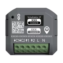   BUSCH-JAEGER 62821 U-WL kapcsolóaktor WL Funk free@home | 2 kimenetes
