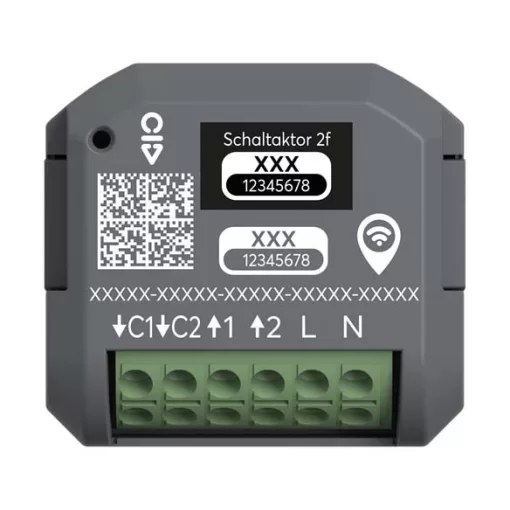 BUSCH-JAEGER 62821 U-WL kapcsolóaktor WL Funk free@home | 2 kimenetes