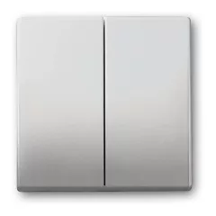   BUSCH-JAEGER 6736FoH-866 FoH-Wippe Future | 2-es | nemesacél