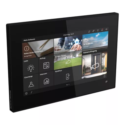 BUSCH-JAEGER H8249-1B-03 Touchpanel IP Lite Welcome IP | LAN/Wi-Fi | fekete | 7 hüvelyk