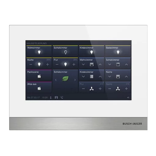 BUSCH-JAEGER H8236-4W-03 érintőpanel IP touch | LAN/WLAN | fehér | 7 hüvelyk