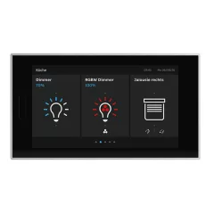   BUSCH-JAEGER RT/U30.0.11-825 KNX érintőpanel | üveg fekete | 5 hüvelyk