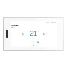  BUSCH-JAEGER RT/U30.0.11-811 KNX érintőpanel | fehér üveg | 5 hüvelyk