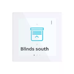   BUSCH-JAEGER 2TMA310010W0001 KNX/f@h-Touchpanel Room Touch | Standard | fehér üveg | 4 hüvelyk