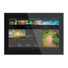   BUSCH-JAEGER ST/U10.1.11-825 KNX érintőpanel SmartTouch | fekete/nemesacél | 10 hüvelyk