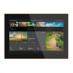   BUSCH-JAEGER ST/U10.4.11-825 KNX érintőpanel SmartTouch | fekete/rózsaarany | 10 colos