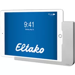   ELTAKO OnWall-al Universal fali dokkolóállomás | Lightning-iPadekhez | természetes alumínium