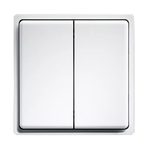 ELTAKO 30000262 Wireless mininyomógomb | dupla billenővel | tiszta fehér
