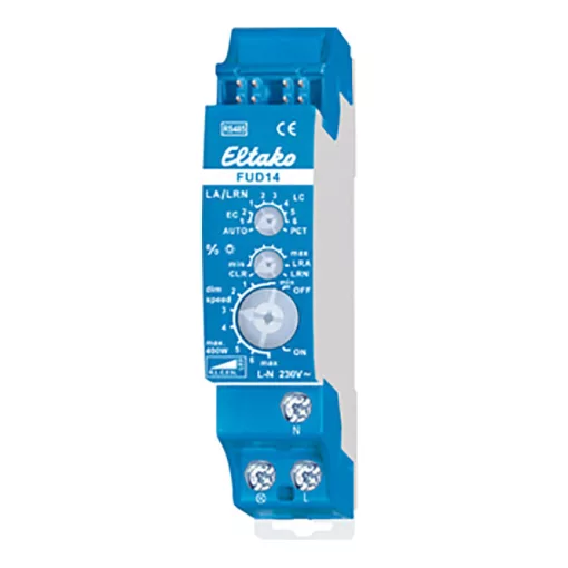 ELTAKO FUD14 RS485 univerzális dimmaktor | 1 csatornás, 400 W