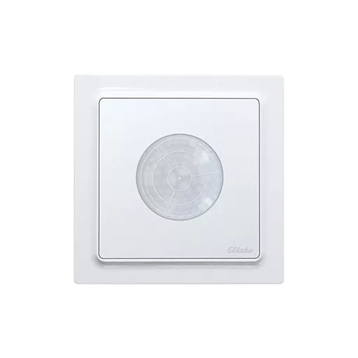 ELTAKO BBH55E/12V DC-wg KNX busz mozgás- és fényszint érzékelő | E-Design55 kivitel | tiszta fehér fényes