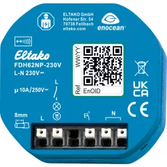   ELTAKO 30100038 Rádiós aktor páraelszívókhoz | 1 záróérintkező, 10 A