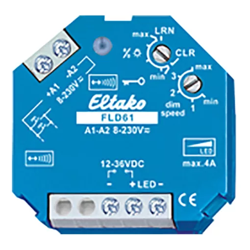 ELTAKO FLD61 EnOcean dimmaktor | 1 kimenetes, DC, PWM