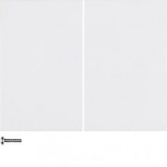   BERKER 85146179 KNX RF gomb gyorslink S.1/B.3/B.7 | 2-szeres | üveg polár fehér
