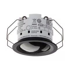   JUNG 337001SDE KNX jelenlétérzékelő Mini | hőmérsékletmérés, Secure | fekete