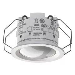   JUNG 339001SLE KNX jelenlétérzékelő Mini | hőmérséklet- és páratartalom-mérés, Secure | alpinweiß