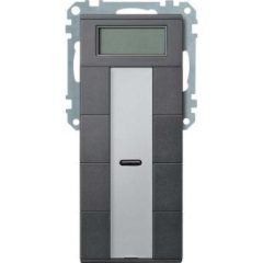   MERTEN MEG6214-0414 KNX nyomógomb érzékelő Plus System M | 4-szeres, szobahőmérséklet szabályozó | antracit