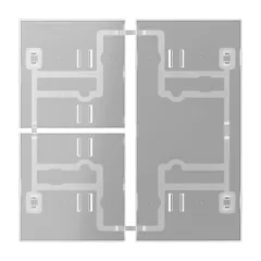   JUNG 403TSAT KNX gombsor F40 | 3-gombos, F40 modulokhoz | átlátszó