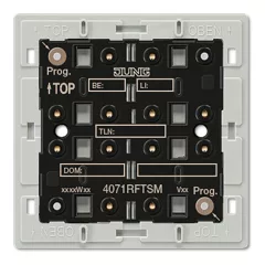   JUNG 4071RFTSM KNX-RF tapintásérzékelő F40 | 1 csatornás