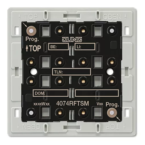 JUNG 4074RFTSM KNX RF tapintásérzékelő F40 | 4-csatornás