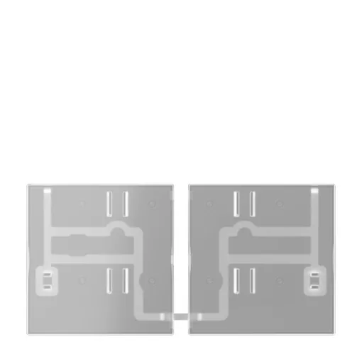 JUNG 4093TSAT KNX F40 billentyűkészlet | 3-gombos, szobavezérlő modulokhoz | átlátszó
