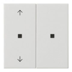   GIRA 510803 KNX-RF kezelőszerv Rendszer 55 | 2-szeres, nyilak | tiszta fehér fényes