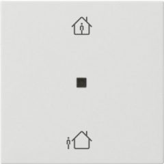   GIRA 510603 KNX-RF kezelőszerv Rendszer 55 | 1-szeres, fűtési mód | tiszta fehér fényes