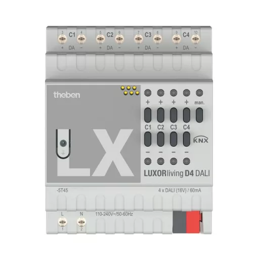 THEBEN LUXORliving D4 DALI-aktor | 4-csatornás