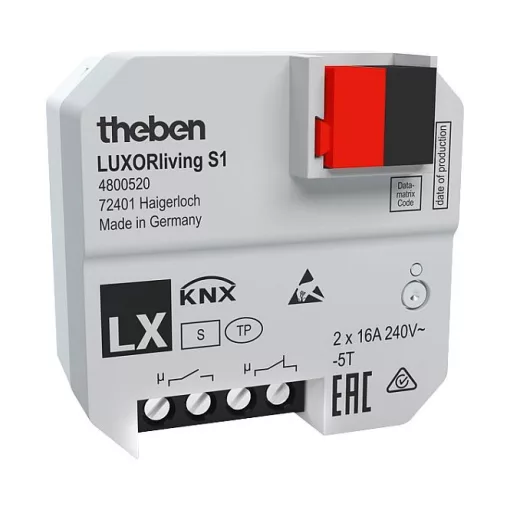 THEBEN LUXORliving S1 kapcsolóaktor UP | 1 kimenetes