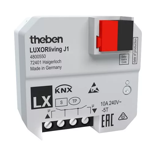 THEBEN LUXORliving J1 redőnyaktor UP | 1 csatornás