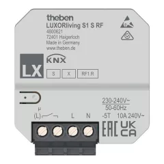   THEBEN LUXORliving S1 S RF rádiófrekvenciás kapcsolóaktor UP | 1 kimenetes