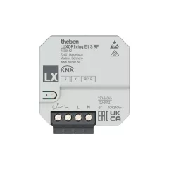   THEBEN LUXORliving E1 S RF fűtésaktor LUXORliving UP | 1 kimenetes, elektromos fűtés, 10 A