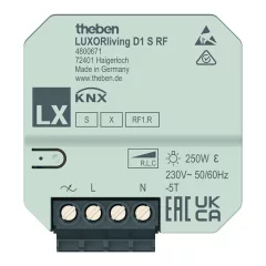   THEBEN LUXORliving D1 S RF rádiós dimmaktor UP | 1-csatornás
