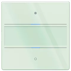   THEBEN LUXORliving iON2 G WH Üveg érintőpanel LUXORliving iON | 2-csatornás | fehér