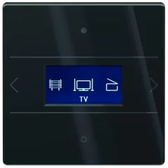   THEBEN iON8 G BK LUXORliving iON üveg szobavezérlő | kijelző | fekete
