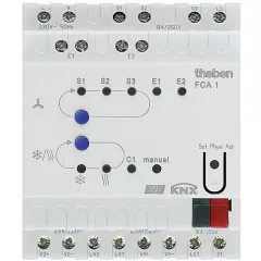   THEBEN FCA 1 KNX Fan-Coil aktor | 2-csöves és 4-csöves rendszerekhez, 8 A