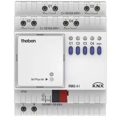   THEBEN RMG 4 I KNX kapcsolóaktor MIX | 4-csatornás, alapmodul, C-terhelés