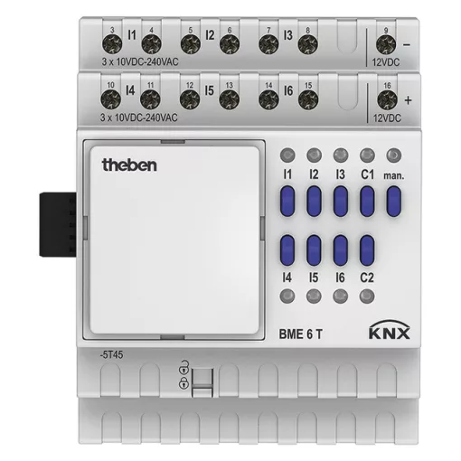 THEBEN BME 6 T KNX bináris bemenet MIX | 6-csatornás, bővítőmodul