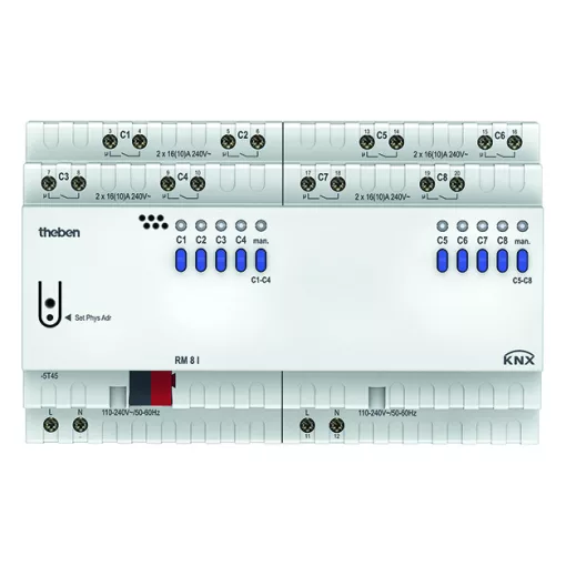 THEBEN KNX kapcsolóaktor RM 8 I KNX | 8 kimenetes