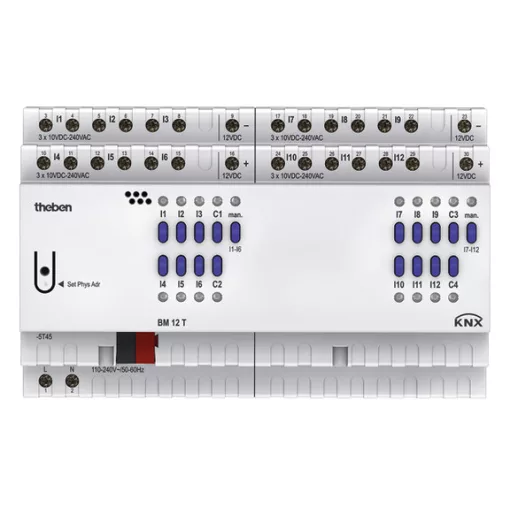 THEBEN BM 12 T KNX bináris bemenet FIX | 12-csatornás