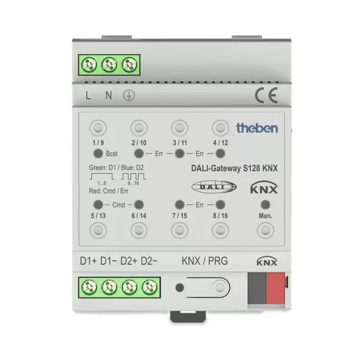 THEBEN DALI-Gateway S128 KNX | 2-csatornás, Standard