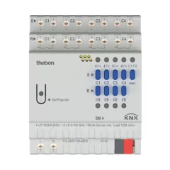 THEBEN SM 4 KNX dimmaktor 0-10 V | 4-csatornás