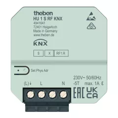 THEBEN HU 1 S KNX-RF fűtésaktor UP | 1 csatornás, Secure