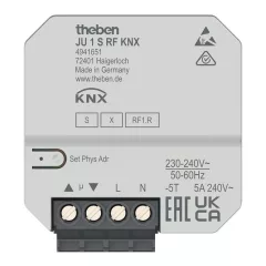 THEBEN JU 1 S KNX-RF redőnyaktor UP | 1-csatornás