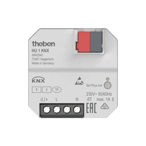 THEBEN HU 1 KNX KNX fűtésaktor UP | 1 kimenetes